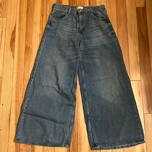 Zara wide leg jeans sz 6